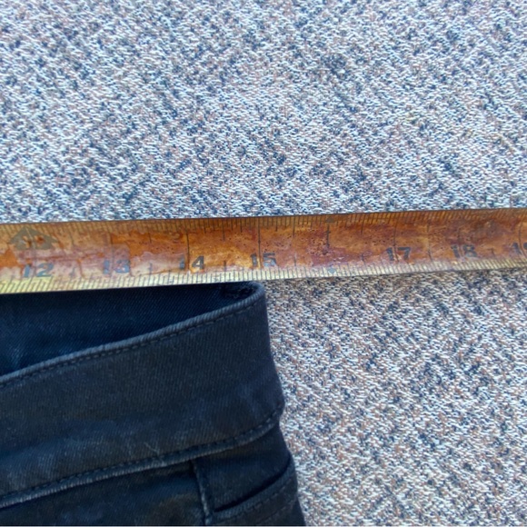 Joes Jeans Flawless the Icon Mid Rise Skinny Ankle Black Denim Jeans size 30 10 - Picture 7 of 15